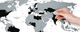 Скретч-карта світу 1DEA.me Travel Map Flags World (FW)) ENG 80*60 см - изображение 5