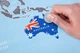 Скретч-карта світу з прапорами Discovery Map Flags Edition ENG 68*48 см в тубусі (DmapWorldFlags) - изображение 7