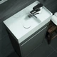 Умывальник накладной CERSANIT Crea 400x220x105мм прямоугольный белый CCWF1007298215 - изображение 2