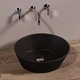 Умивальник WA 01 Wave (WA01 NM) Blak matt, SIMAS (WA01NM) - изображение 3