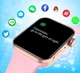 Смарт годинник Розумний годинник Smart Talk 7 Plus Прийом дзвінка Тонометр Лічильник калорій Погода Rose Gold - зображення 3