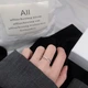 Двойное кольцо серебряное INFINI с цепочкой , р. 16 k2-51-16 - изображение 3