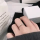 Подвійна каблучка срібна INFINI з ланцюжком, р. 15,5 k2-51-15,5 - зображення 4