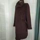 Пальто женское H&M L 50 бордовое (205) - изображение 7
