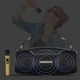 Портативная беспроводная Bluetooth колонка Hopestar A6 Pro 45Вт Black с влагозащитой IPX6 и функцией зарядки устройств (A6P) - изображение 6