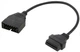 Переходник OBD2 16pin на GM12 12pin для Daewoo, Lanos, Sens - изображение 1