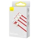 Кабель Baseus 3в1 Fast Charging 3в1 3.5A (Micro USB+Lightning+Type-C) 1.2m - зображення 4