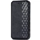 Кожаный чехол-книжка GETMAN Cubic (PU) для Xiaomi Redmi 9A Черный - изображение 1