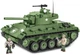 Klocki konstrukcyjne Cobi II Wojna Światowa Czołg M24 Chaffee 590 elementów (COBI-2543) - obraz 3