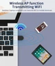 USB адаптер Erston 2 в 1 WiFi (2.4G) + Bluetooth 4.2 Mini - зображення 7