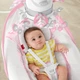 Детский укачивающий центр Fisher-Price колыбель-качели для новорождённых Розовая бабочка - изображение 2
