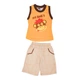 Костюм літній для хлопчика Hawk Kids JB190312b 86 см Помаранчевий - зображення 1