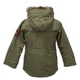 Куртка Парка утеплённая зимняя для мальчика Aixinger Wear 2200 110 см Хаки - изображение 2