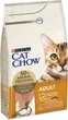 Сухой корм для кошек Purina Cat Chow Adult с уткой 15 кг (7613035394889) - изображение 1