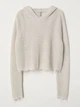 Джемпер с капюшоном H&M 0652337 L (73328L) Бежевый - изображение 1