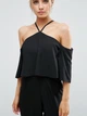 Комбинезон с рюшами ASOS AS100620-4 L (79750L) Черный - изображение 3