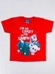 Футболка Холодное сердце Disney VY100516-003 104 cm (17338104cm) Красный - изображение 1