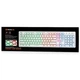 Клавіатура REAL-EL 7070 Comfort Backlit, white - зображення 3