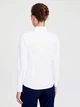 Жіноча сорочка LC Waikiki на ґудзиках із кристалами 4XL Біла (LCW Woman -3644) - зображення 5
