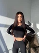 Рашгард жіночий Superstacy S Чорний 52050 - зображення 3