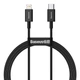 Кабель Baseus Superior Series Fast Charging PD USB-C to Lightning 2m Black (CATLYS-C01) - зображення 1