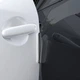 Защитная накладка на автомобильные двери Baseus Streamlined Car Door Bumper Strip Black (4Pack) (CRFZT-01) - изображение 2