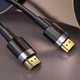 Кабель Baseus Cafule HDMI 4K to HDMI 4K 1m Black (CADKLF-E01) - зображення 6