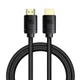 Кабель Baseus High Definition HDMI 8K to HDMI 8K 1m Black (CAKGQ-J01) - зображення 1