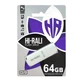 Флеш-накопитель USB 64GB Hi-Rali Taga Series White (HI-64GBTAGWH) - изображение 2