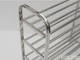 Полка для взуття Shoe Rack MPR4 на 4 яруса металева хромована - зображення 5