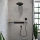Термостат прихованого монтажу Hansgrohe RainSelect на 4 споживача, Brushed Black (15382340) - изображение 4