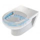 Подвесной унитаз Duravit D-Code Rimless 565x450 округлый, с сидением, белый (45700900A1) - изображение 8