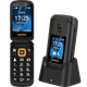 Мобільний телефон Uniwa V909T black Кнопковий Розкладачка 2,8"/1,77" 2250mAh (1486zp) - зображення 3