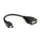 Кабель переходник OTG Alitek Mini USB Male - USB Female (48451) - изображение 1