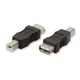 Переходник адаптер для принтера, сканера Alitek USB Type-A Female - USB Type-B Male (48454) - изображение 3