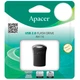 USB флешка Apacer AH116 64GB USB 2.0 Black - зображення 1