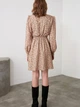 Платье короткое женское Trendyol TWOAW21EL1821 40 Camel (8682581721721) - изображение 4