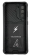 Чехол New Armor c кольцом-подставкой на Samsung Galaxy S21 черный - изображение 3