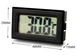 Цифровой термометр с ЖК дисплеем LCD -50 ~ 110° C градусник (657883993) Черный - изображение 11