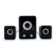 Компьютерные колонки с сабвуфером FT-202 mini 2.1 Черные - изображение 1