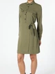 Плаття-сорочка коротке осіннє жіноче Colin's CL1052400KHA XS Khaki - зображення 1