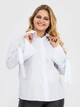 Сорочка бавовняна жіноча VLAVI 117201 Агата 50 Біла - зображення 3