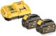 Зарядний пристрій для інструментів DeWalt + 2 Акумулятори для інструментів XR FLEXVOLT DCB118T2 (5035048657201) - зображення 1