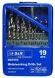 Набор сверл по металлу S&R Meister Co 5% 1-10 мм 19 шт (108849019) - изображение 1