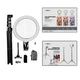 Комплект блоґера Gelius Pro Blogger Set Life Hack Improved GP-BS002 (Led кільце + мікрофон + tripod + утримувач для телефону) - зображення 6