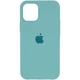 Чохол Silicone Case Full Protective (AA) Apple iPhone 14 Pro (6.1") Бірюзовий / Marine Green Без бренду - зображення 1