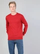 Джемпер мужской Colin's CL1023186RED S - изображение 3