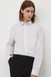 Рубашка H&M L белый горох 1712781758 - изображение 2