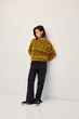 Джемпер oversize в українському стилі Заріна гірчичний, One Size - изображение 5