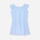 Детская летняя ночная рубашка для девочки H&M XAZ208515RZSP 110-116 см Голубая в белый горох (DD8000004317540) - изображение 1
